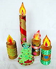 Christmas-Candle-Crafts Christmas-Candle-Crafts